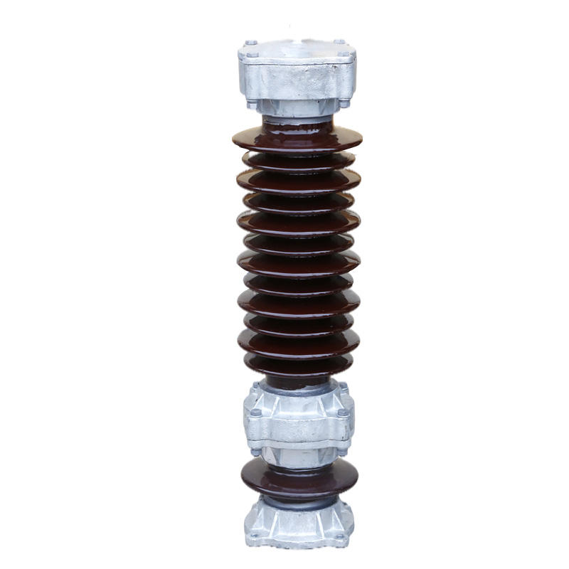 เครื่องป้องกันไฟกระชากแบบ Porcelain Housed ขนาด 35kv เพื่อการป้องกันฟ้าผ่าที่มีประสิทธิภาพ