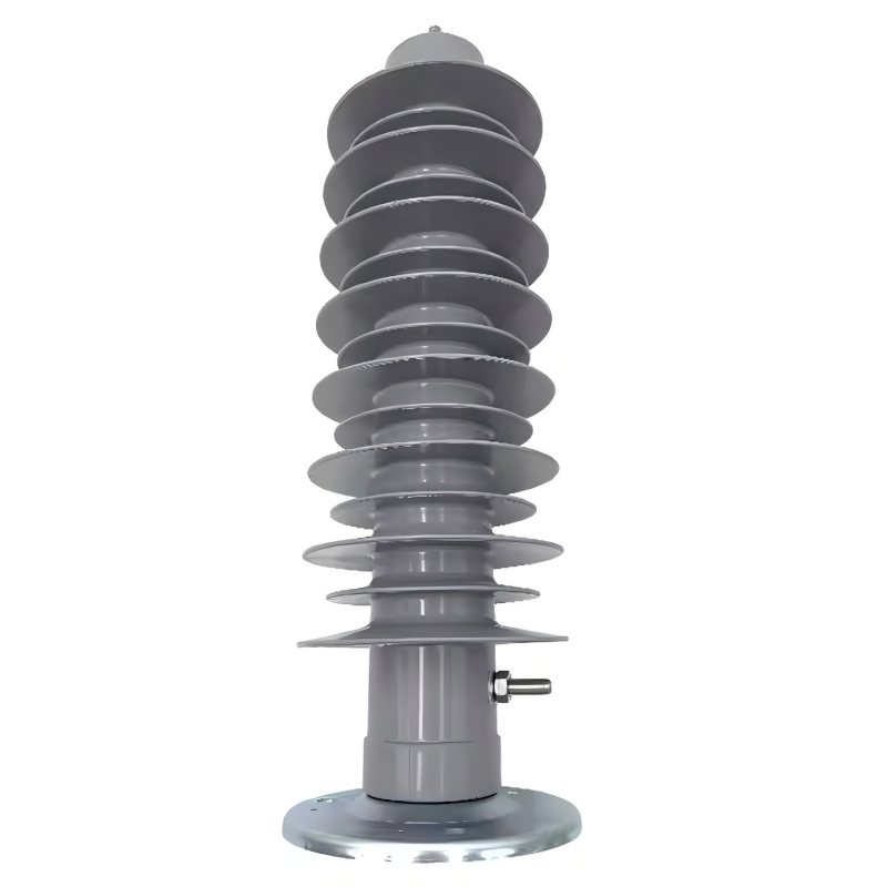 เครื่องป้องกันไฟกระชากซิลิโคนกลางแจ้งแรงดันสูง 33KV 35KV พร้อมขายึด