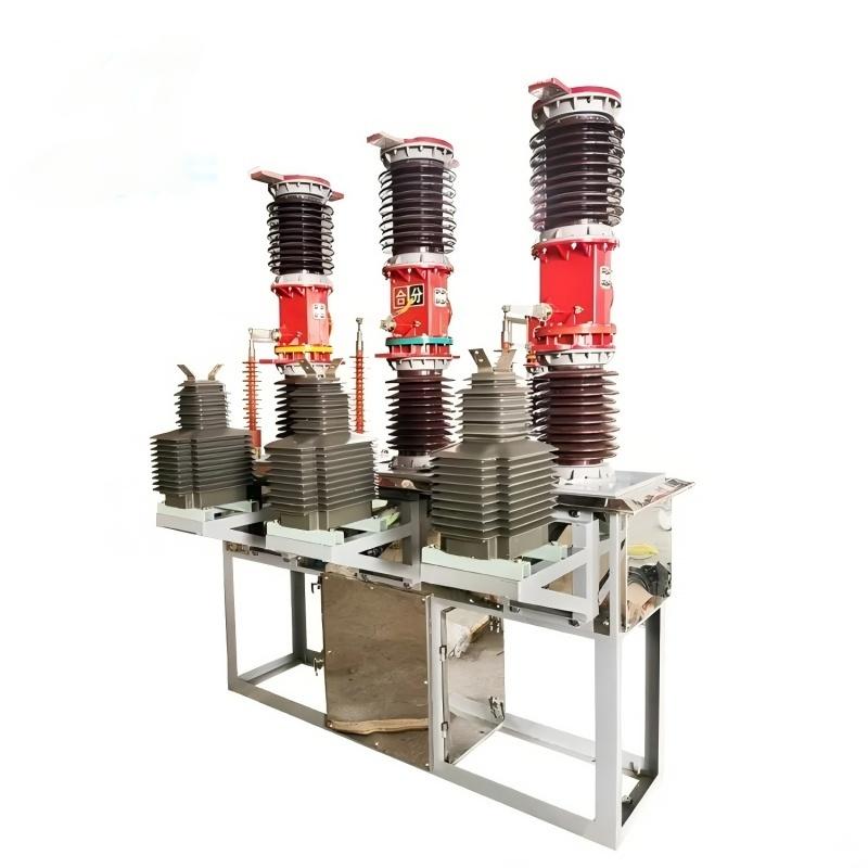 ZW7 33kv 40.5kv สถานีย่อยกลางแจ้งประเภทเบรกเกอร์สุญญากาศไฟฟ้าแรงสูง